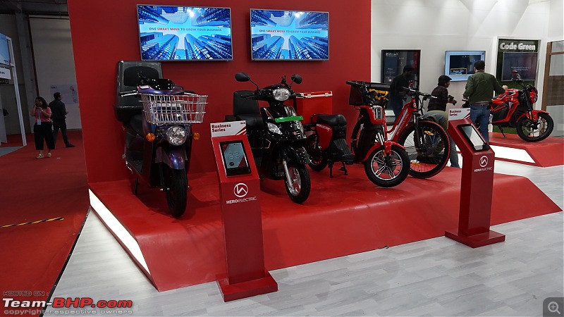 auto expo 2020 hero electric cycle