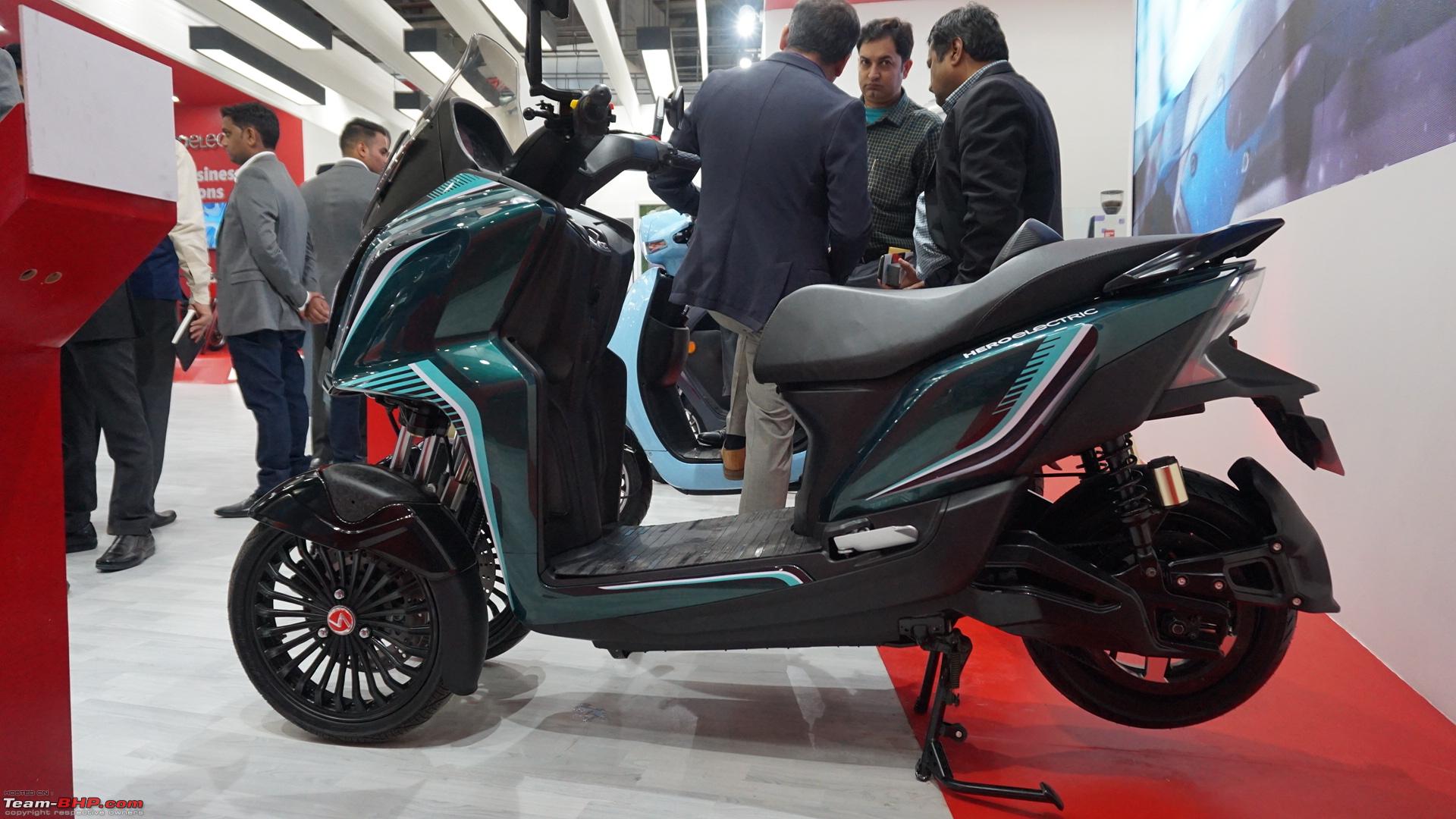 auto expo 2020 hero electric cycle