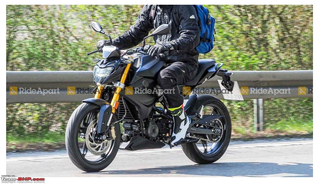 Spied Testing 2020 Bmw G310r And 310gs Facelift Team Bhp