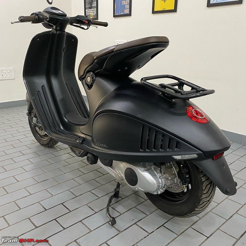 Vespa 946 Emporio Armani edition. Now launched at a whopping Rs. 12.04  lakhs - Team-BHP