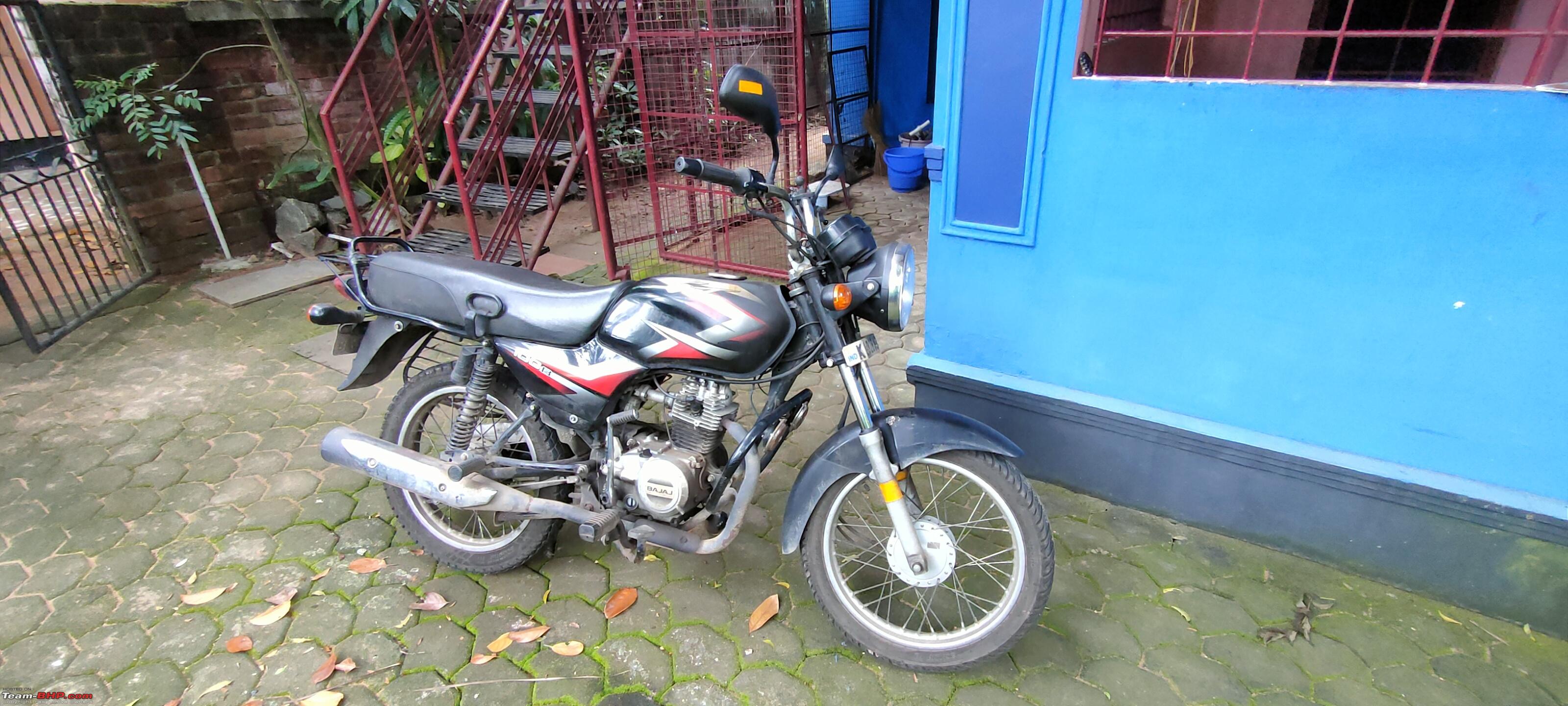 bajaj ct 100 side box