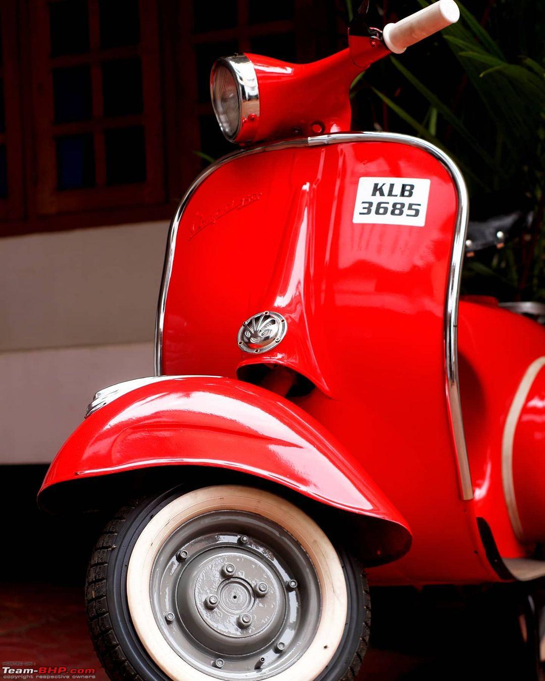 Retro-chic restored scooters : New trend down south - Team-BHP