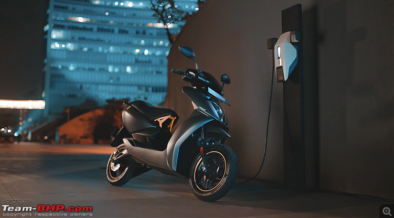 Ather 450X electric scooter with improved performance. EDIT: Launched, prices start at ₹99,999-450x.png