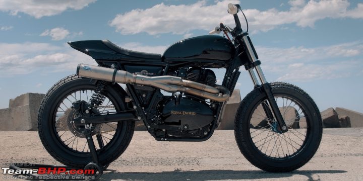 Father builds 'mini' Royal Enfield Bullet electric for son [Video]