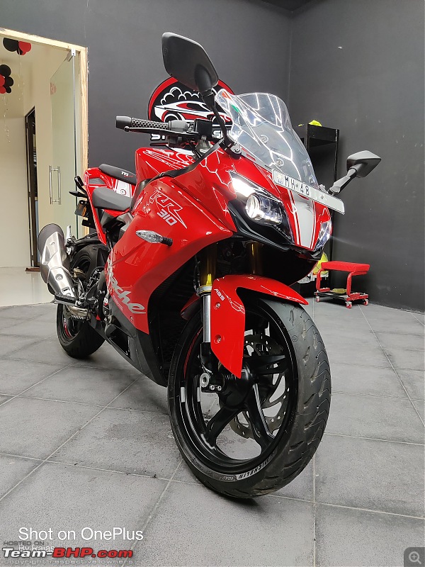 Lola is home - My TVS Apache RR310 BS6 ownership review-ceramiccoating.jpg