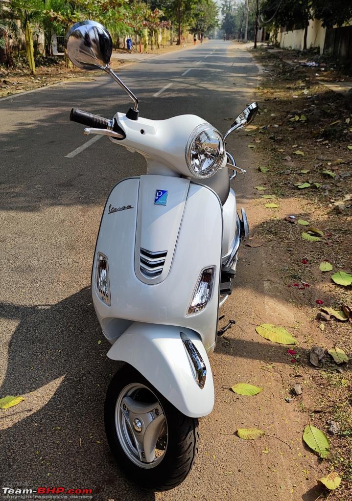 The White Angel - Vespa ZX 125 Review - Team-BHP