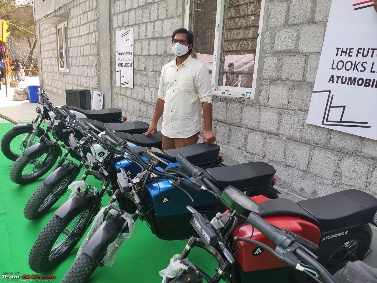 Atumobile starts delivering electric bike Atum 1.0 | Can we now sell any  jugaad in India? - Team-BHP