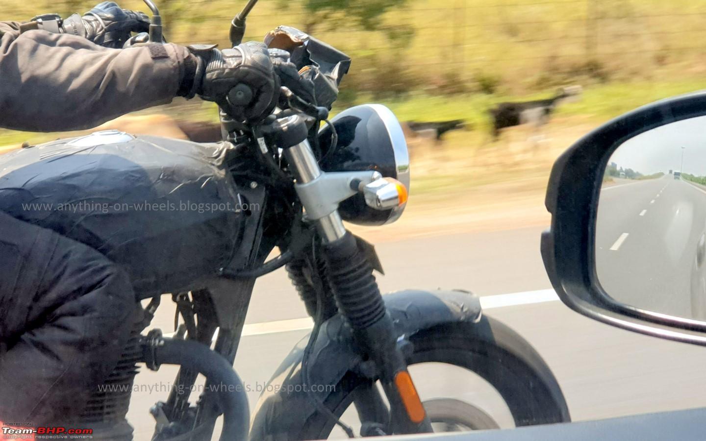 New Royal Enfield Spotted Completely Fresh Bike Or New Thunderbird Team Bhp