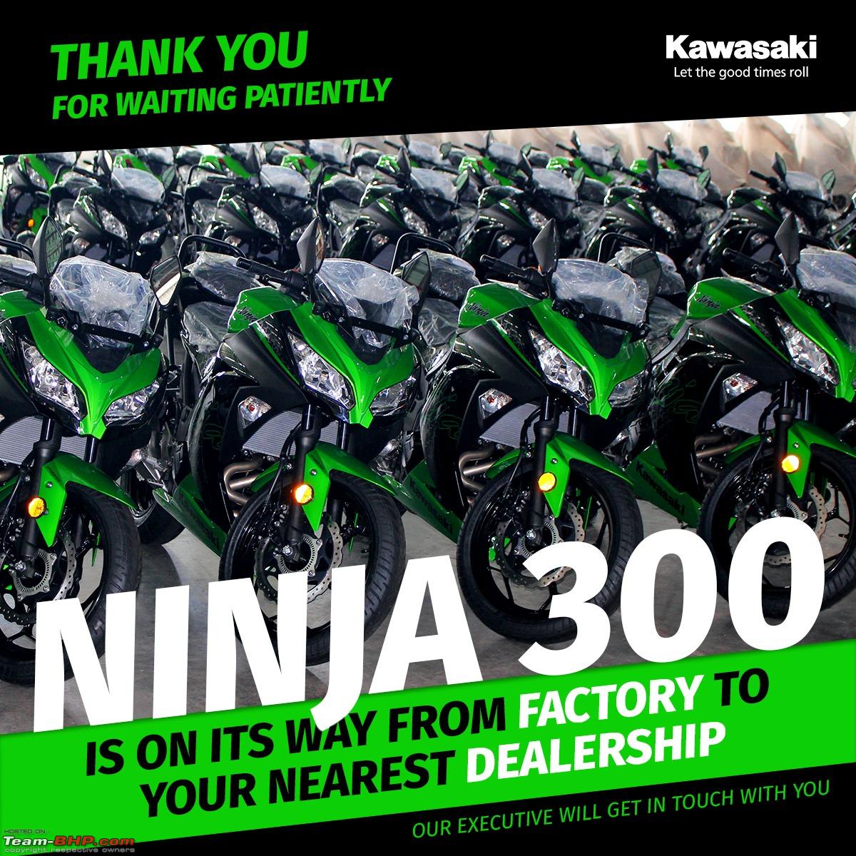 Kawasaki Ninja 300 Bs6 Launched At Rs 3 18 Lakh Team Bhp