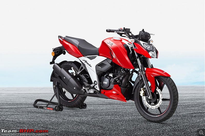 Tvs Apache Rtr Rp Launched At Rs Lakh Team Bhp