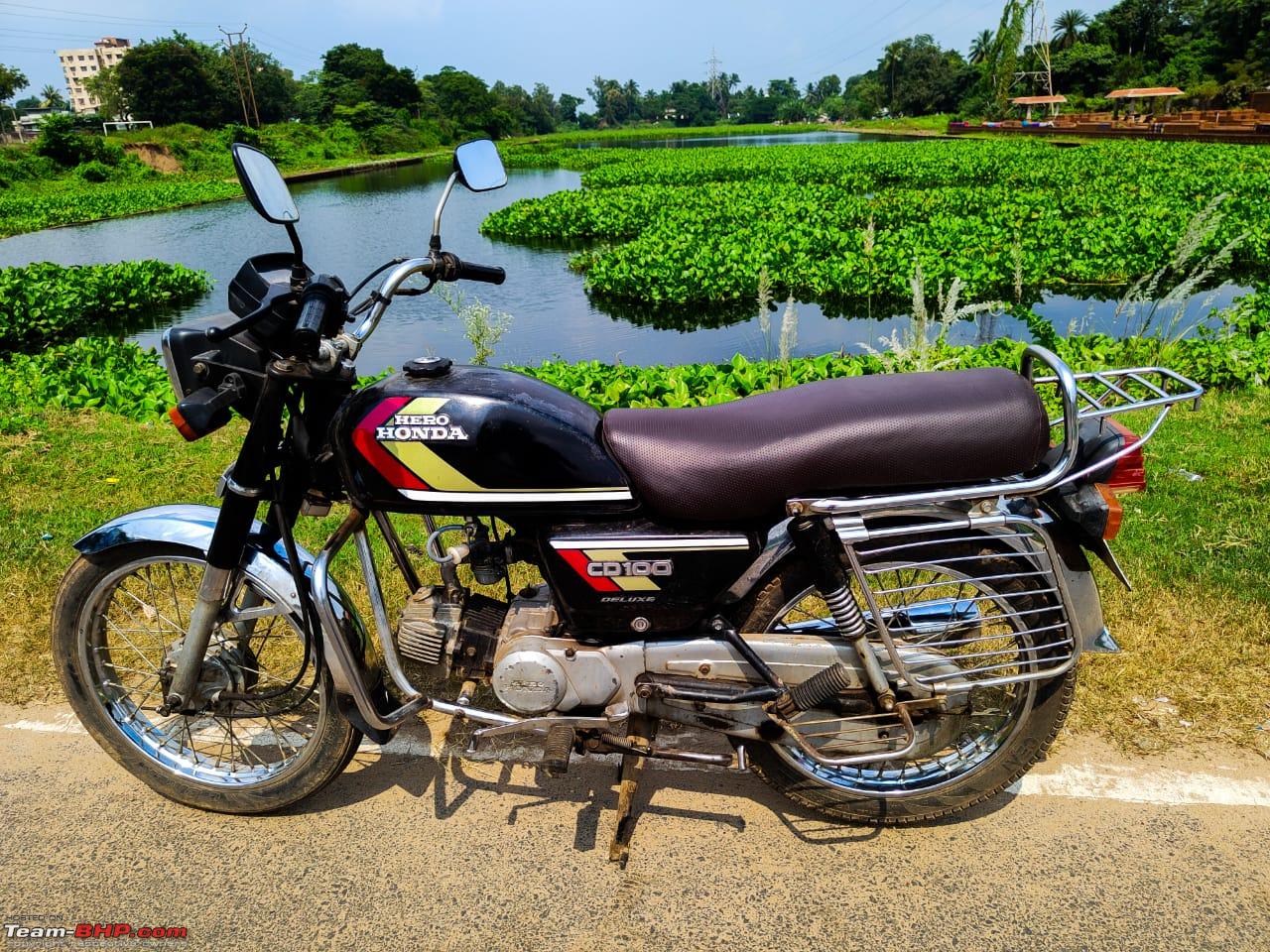 honda cd 100 old bike