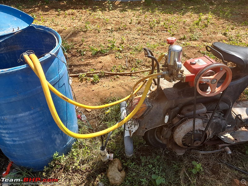 Desi jugaad: Scooter drives water pump in the fields-scooter-mod8.jpeg