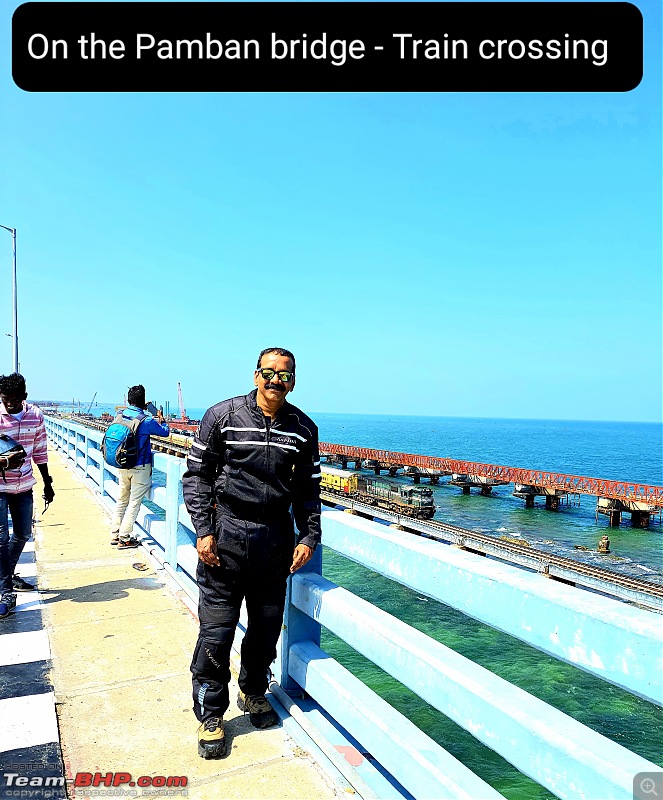 Long cherished dream comes true -  A solo Dominar ride to Dhanushkodi-pamban-bridge-train-crossing-.jpg