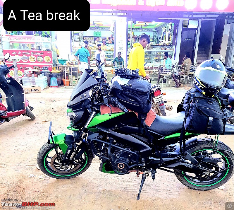Long cherished dream comes true -  A solo Dominar ride to Dhanushkodi-tea-break-way-back-.jpg