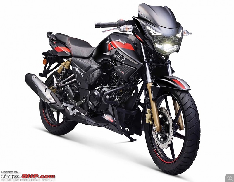 2022 TVS Apache RTR 160 & RTR 180 launched at Rs. 1.17 lakh TeamBHP