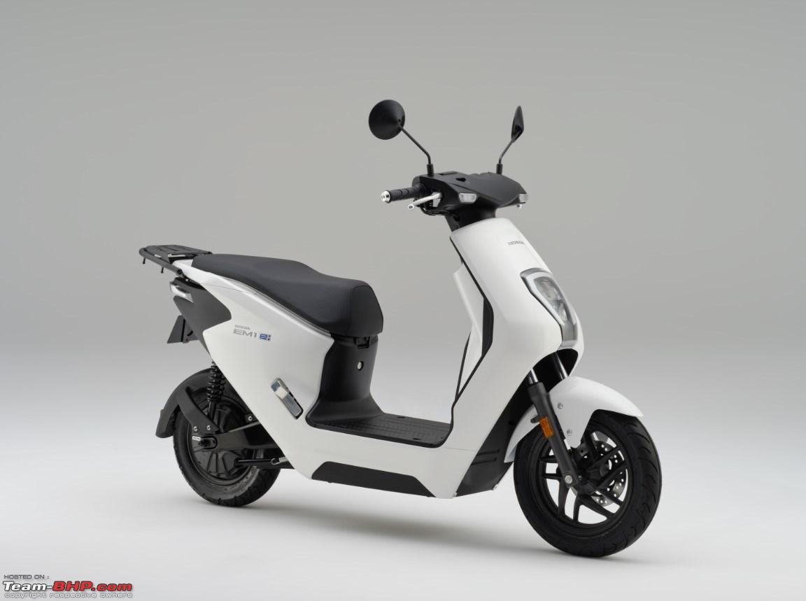 Honda EM1 electric scooter unveiled at EICMA 2022 - Team-BHP