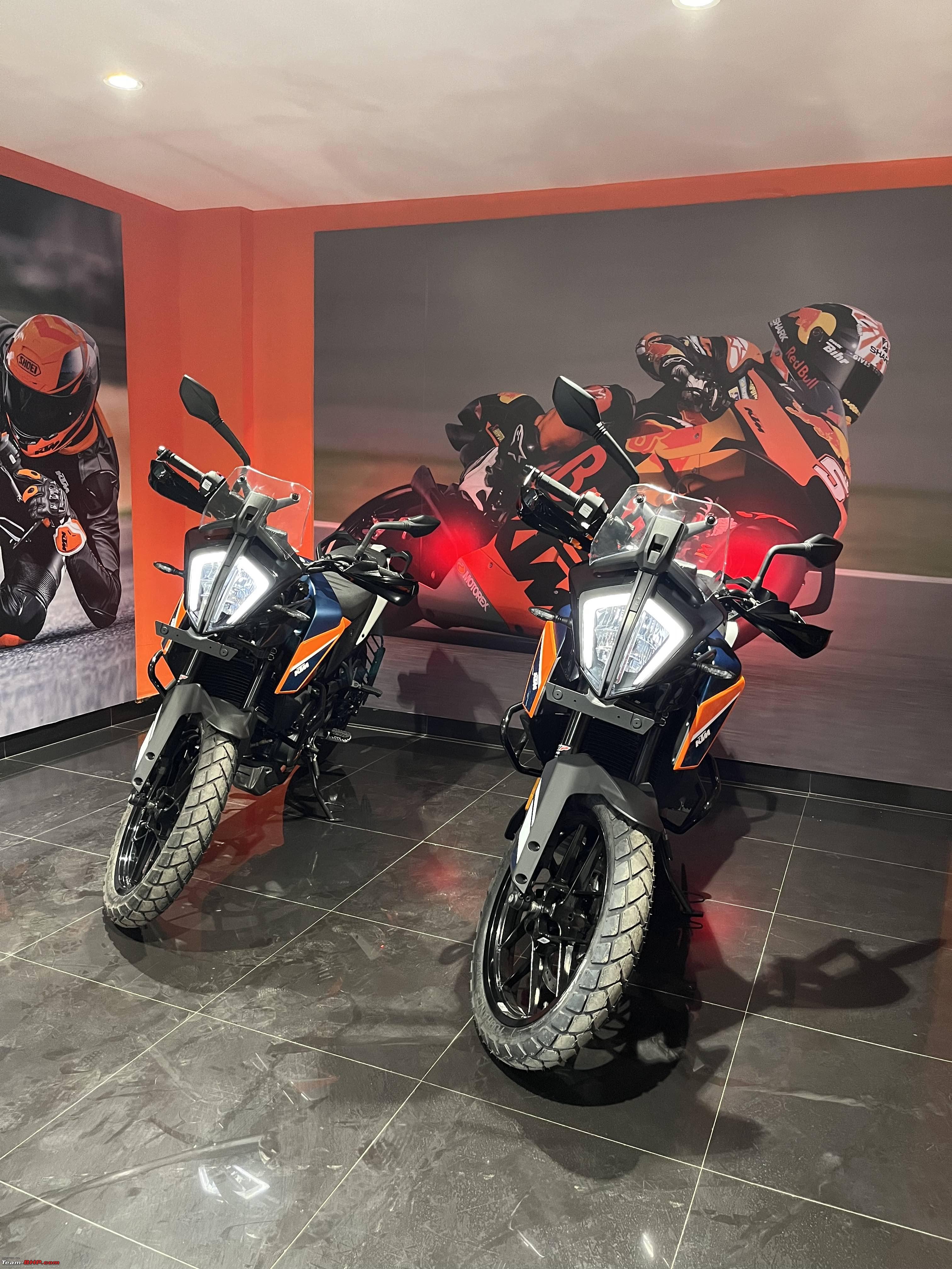 Twin brothers twinning with their 2 KTM 390 Adventure bikes - Team-BHP