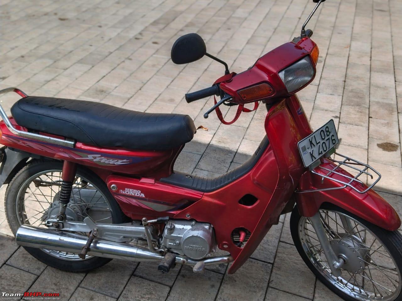 Restoration My Hero Honda Street Smart The Red Rider Team BHP