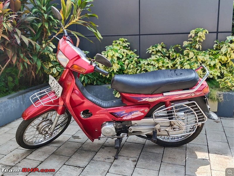 Restoration | My Hero Honda Street Smart - The Red Rider - Team-BHP