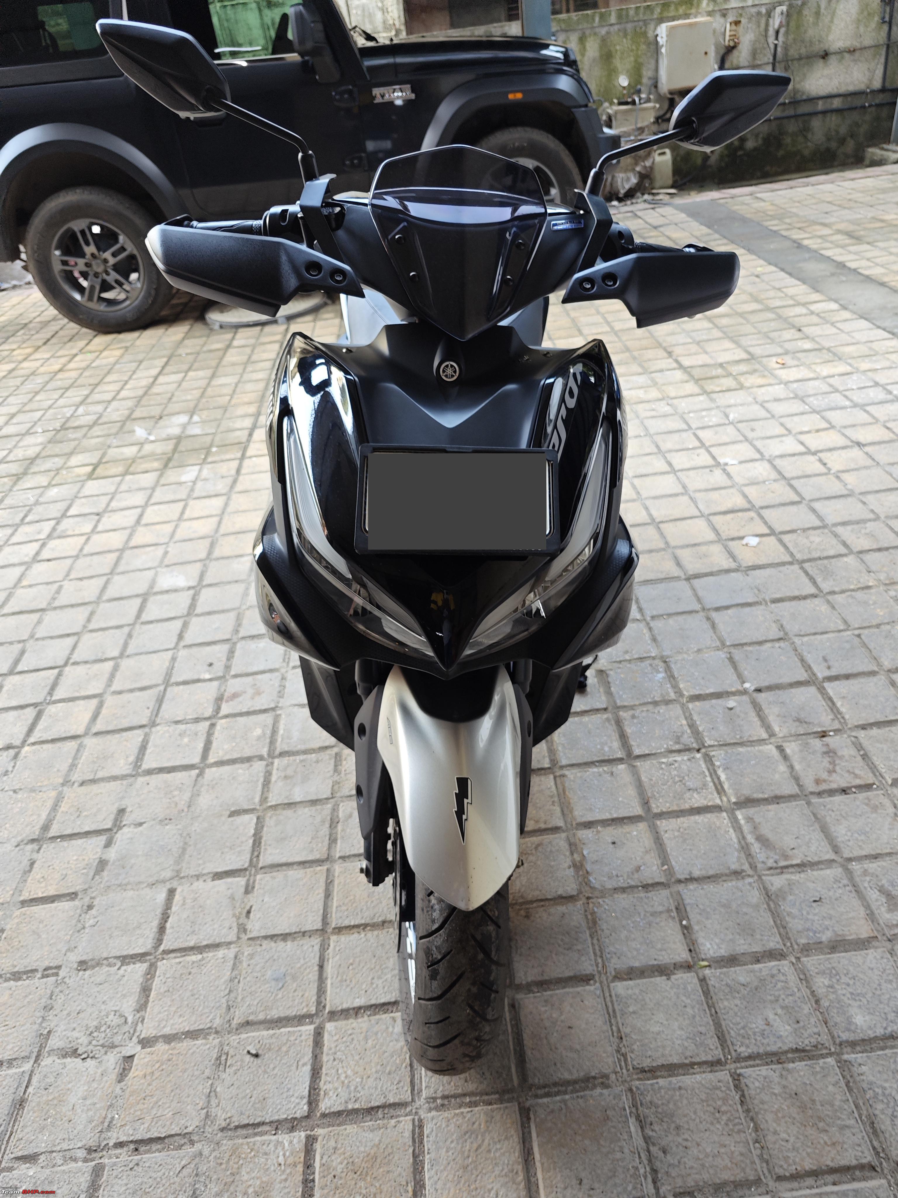 Yamaha Aerox maxi test drive: R15's engine, sporty looks, a strong