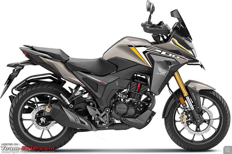 2023 Honda CB200X launched with slipper clutch; priced at Rs 1.47 lakh-matte_selene_silver_metallic_dev23.png