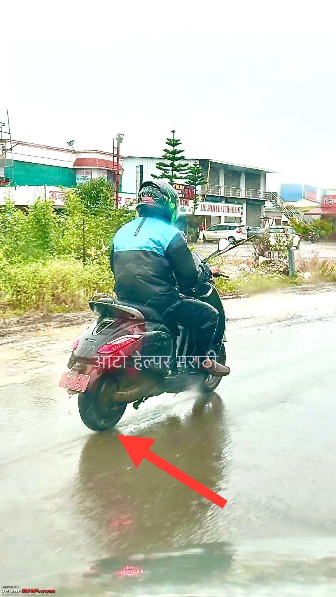 bajaj chetak scooter green