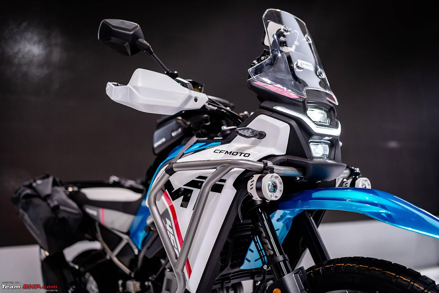 CFMoto 450MT unveiled at EICMA 2023 - Team-BHP