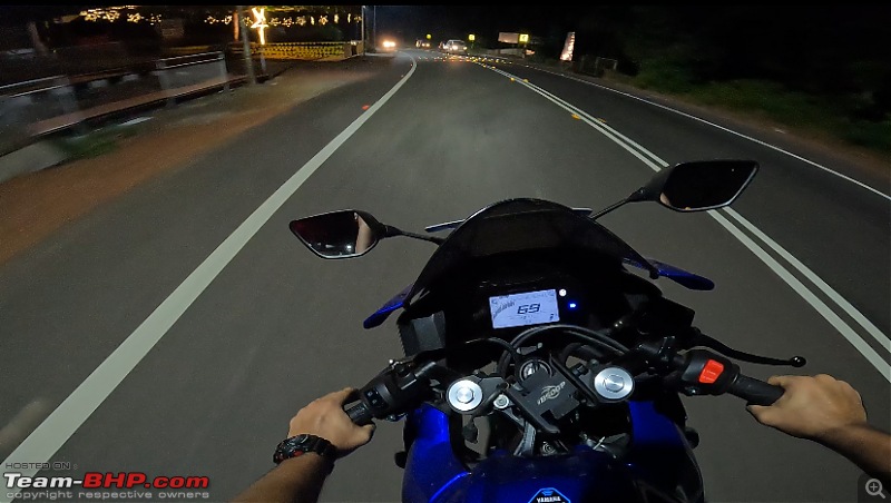 Yamaha R15 v4 Review | Booking, Delivery & Ownership Report-nightview.jpg