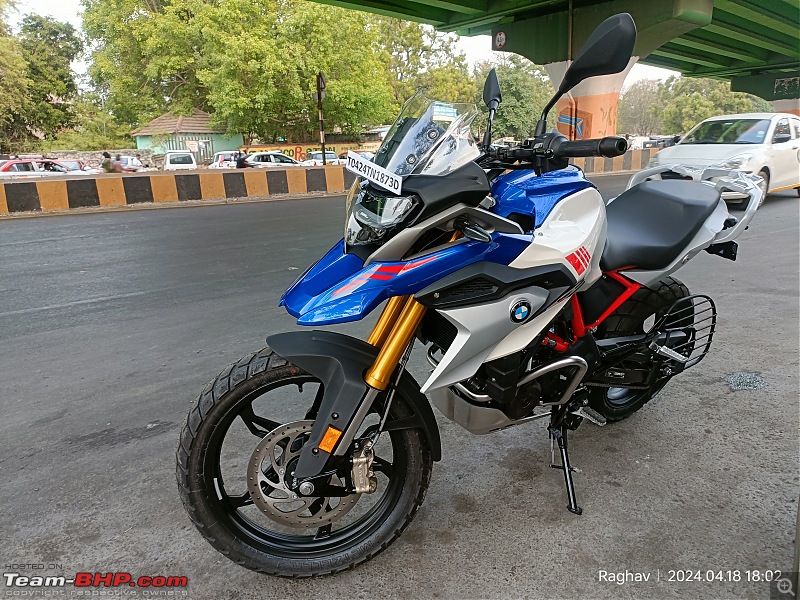 Sold my Meteor and brought home the BMW GS310-pooja0.jpg