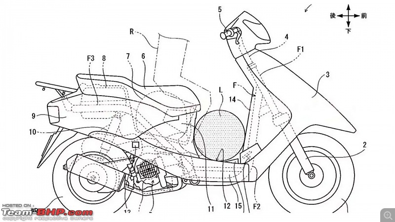 Honda scooters could get floor-mounted accelerator pedals like in cars; Files patent-hondapatentimage.jpg