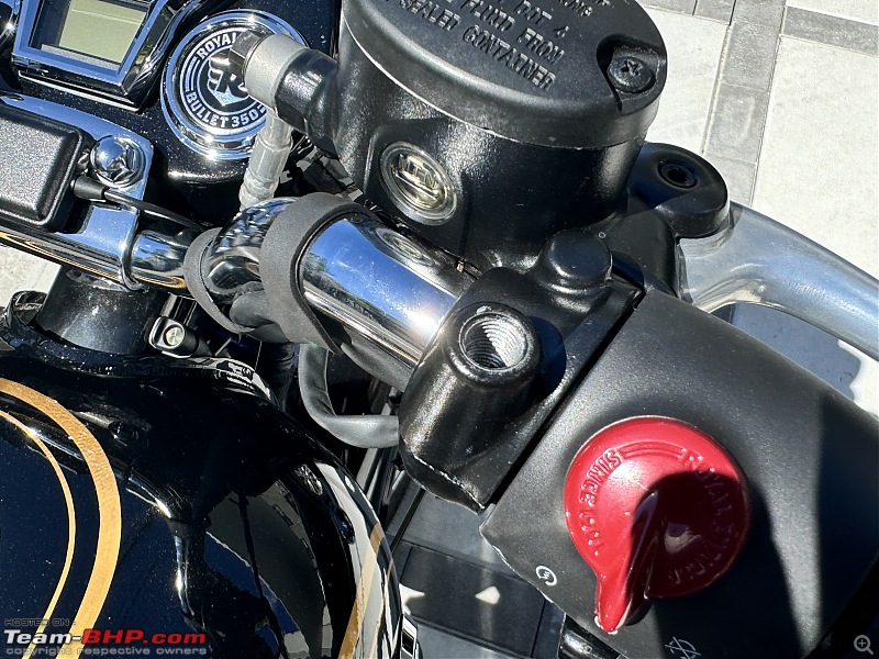 Royal Enfield Bullet 350 DIY : Stadium mirrors & alloy finishing bits-img_2342.jpg