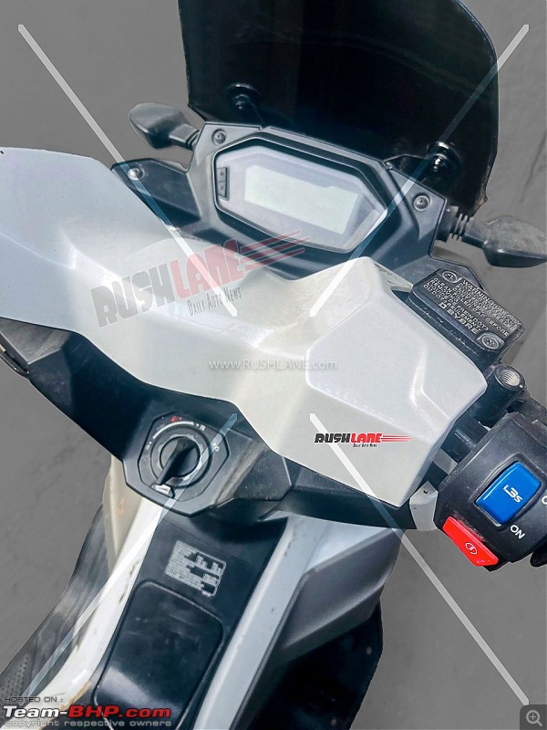 Team-BHP - Hero Xoom 160 maxi scooter spied