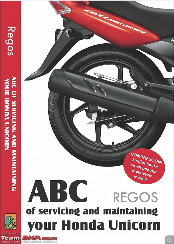 Book : The ABC of servicing and maintaining your Honda Unicorn - Team-BHP