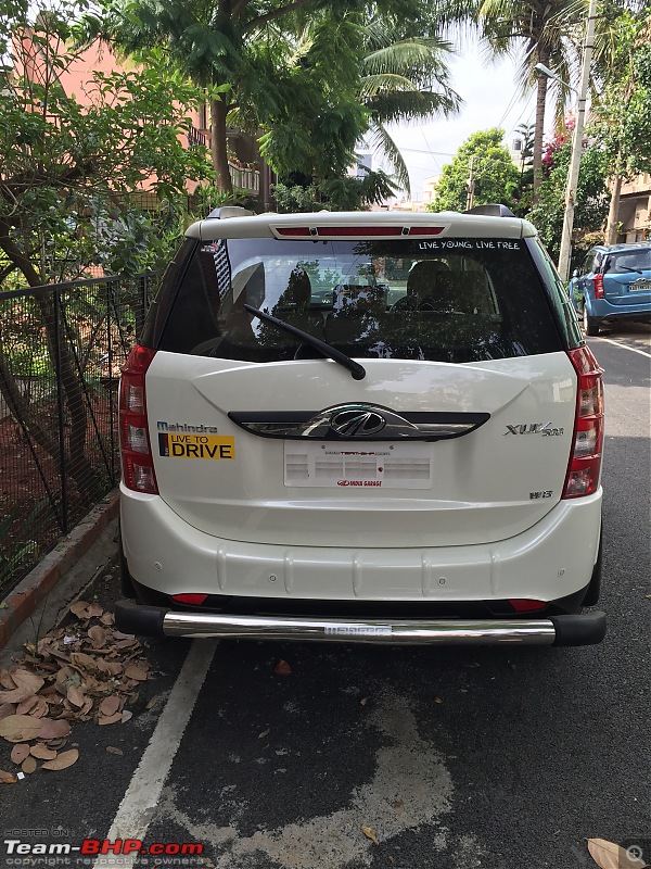 2015 Mahindra XUV500 Facelift : Official Review-rear_number_fudged.jpg