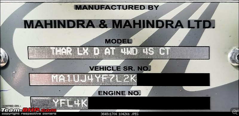 Mahindra Thar : Official Review-vin-plate.jpg