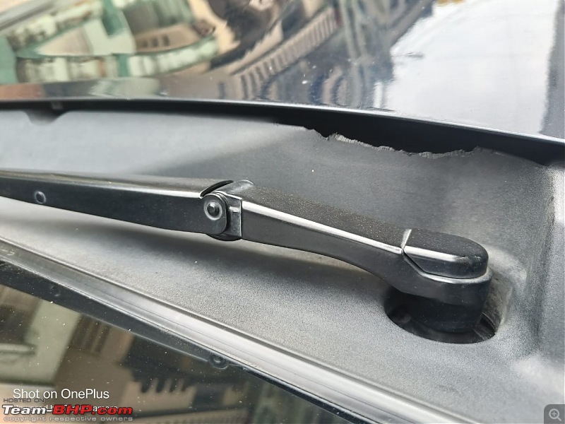 Toyota Innova Hycross Review-plastics-between-front-windshield-hood-damaged.jpg
