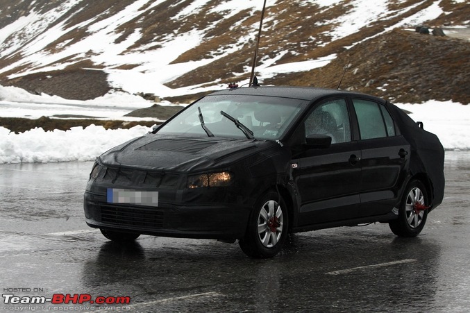 Volkswagen Polo : Test Drive & Review-polo-sedan-spyshot.jpg