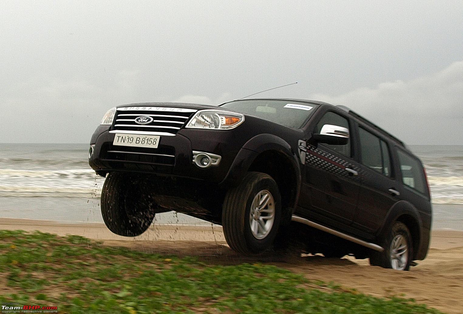 Ford endeavour off roading video #2