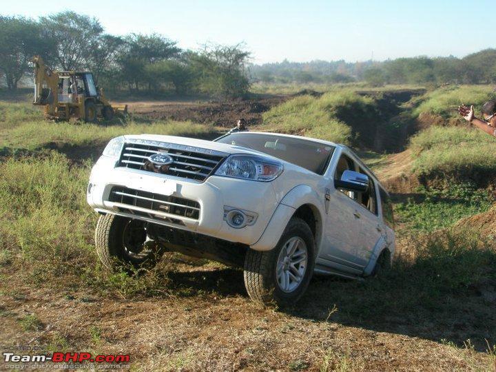Ford endeavour off roading #6
