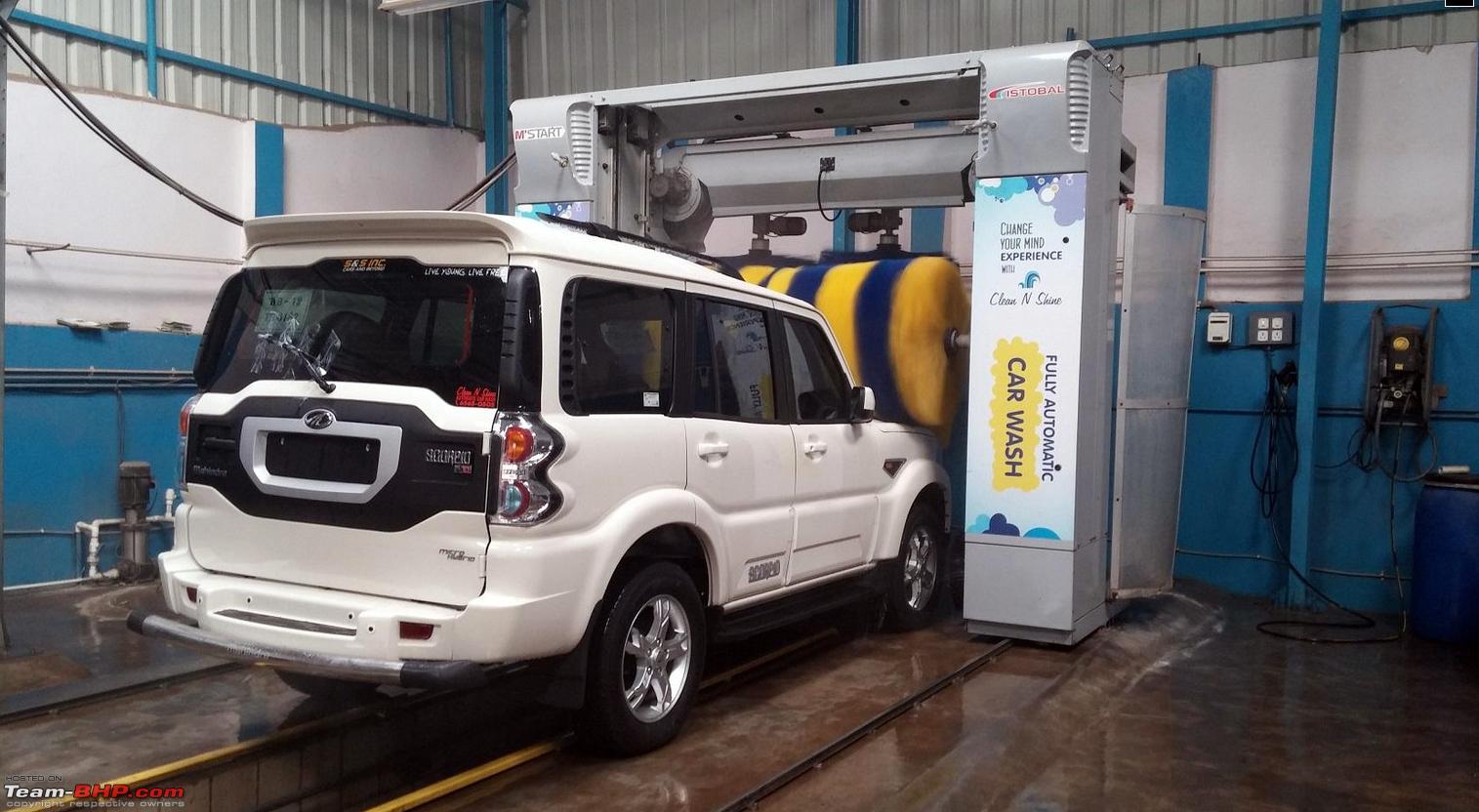 Clean N Shine Automatic Car Wash - Calcutta - Team-BHP