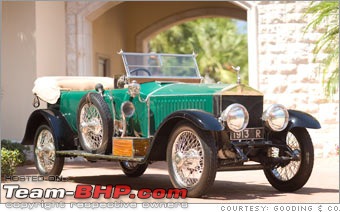 How rich were the Maharajas before Independence! Cars of the Maharajas-gooding_1913_rolls.jpg