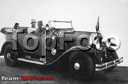 How rich were the Maharajas before Independence! Cars of the Maharajas-gandhi.jpg