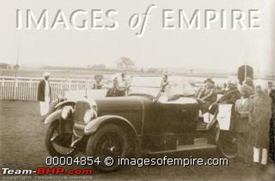 How rich were the Maharajas before Independence! Cars of the Maharajas-kolhapur-car-1925.jpg