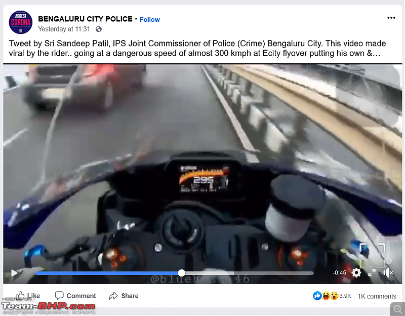 Bengaluru Superbike Rider arrested for doing 300 km/h on flyover-annotation-20200722-124025.png