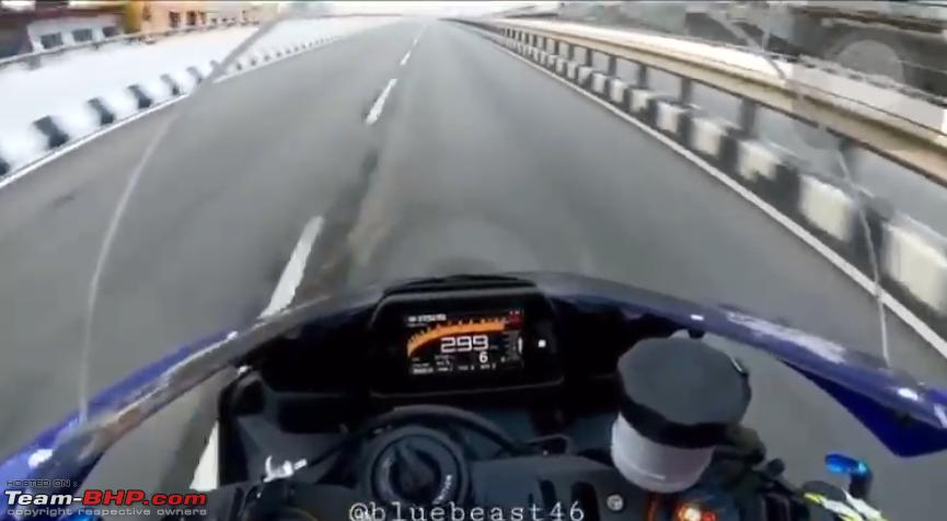 Bengaluru Superbike Rider arrested for doing 300 km/h on flyover - Team-BHP