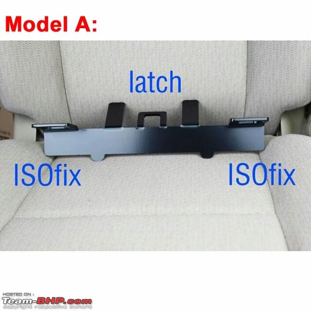 Aftermarket ISOFIX brackets for a child seat - Team-BHP