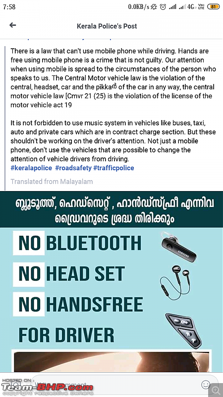 Kerala Police declares talking on phones using Bluetooth & handsfree as a punishable offence-screenshot_20190701075824066_com.facebook.lite.png