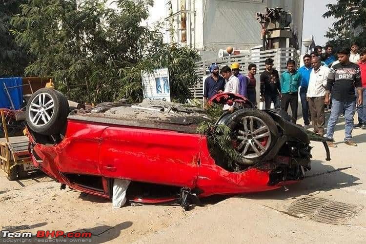 Massive Polo GTI accident in Hyderabad - Falls off a flyover!-fb_img_1574565407679.jpg