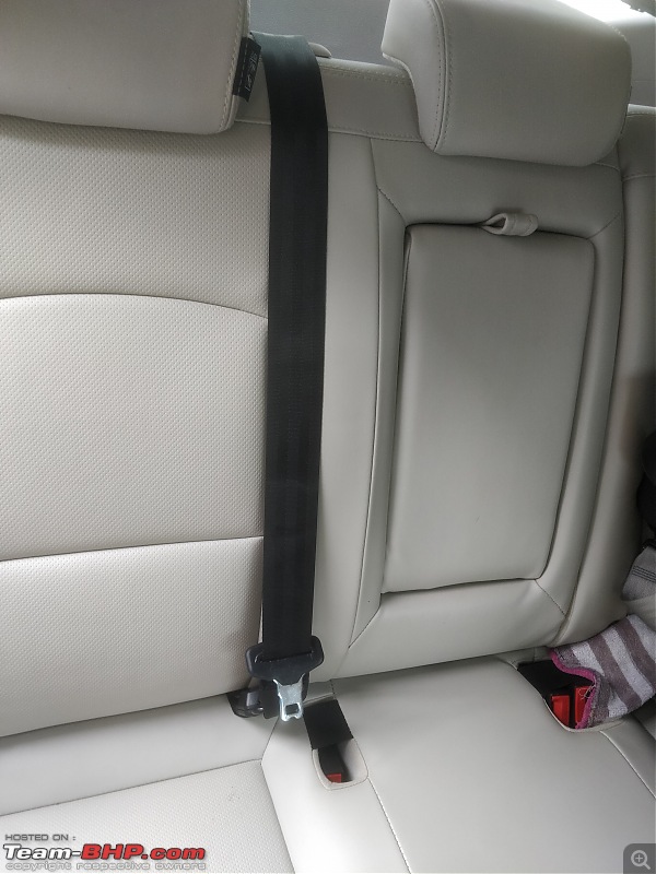 XUV300: I converted the lap-belt to a *safer* 3-point seatbelt! - Team-BHP