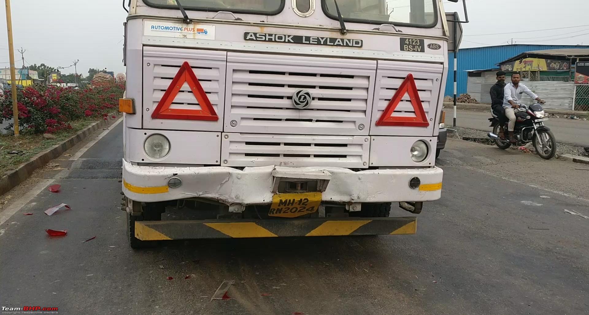 tata truck 2515 accident